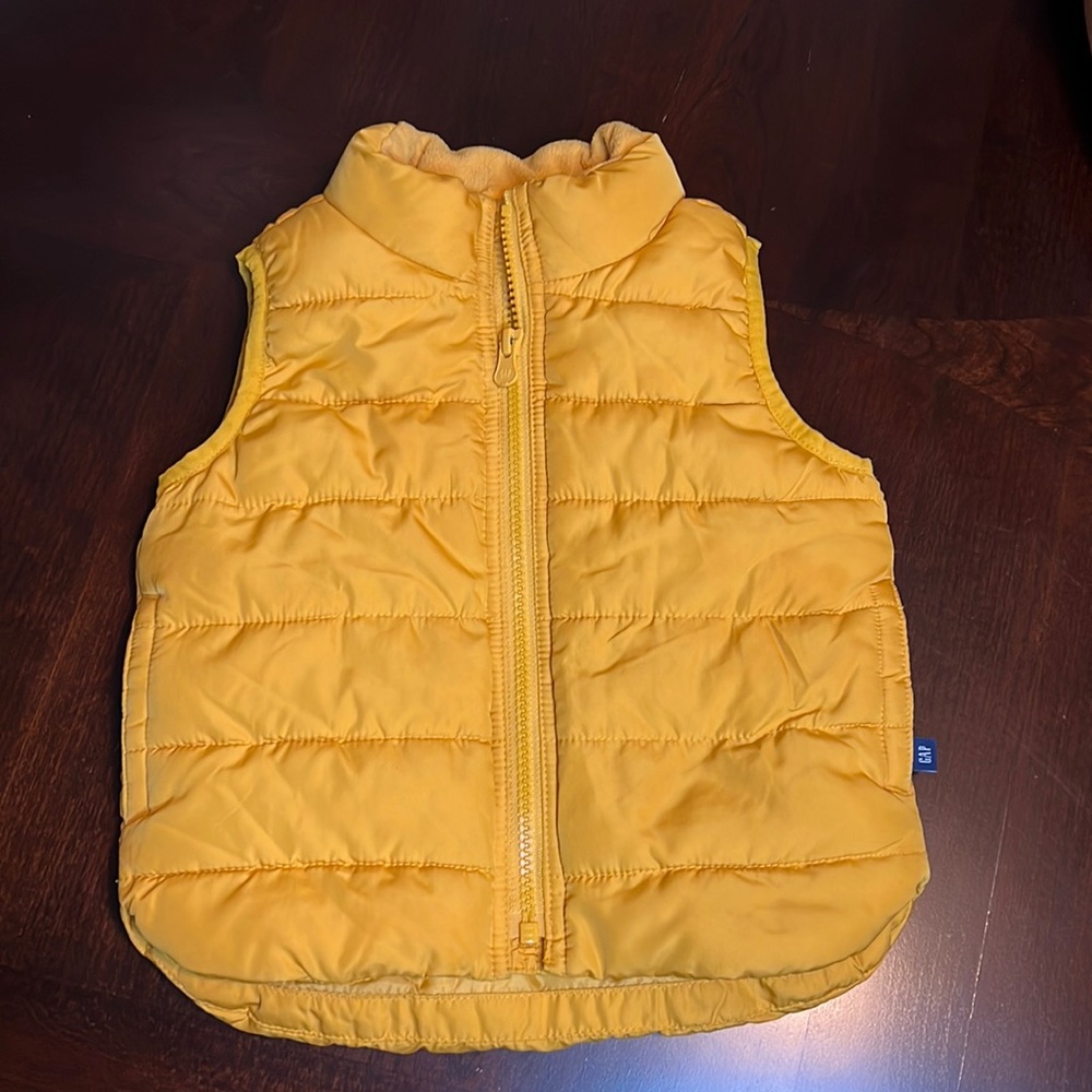 Yellow Baby Gap Vest